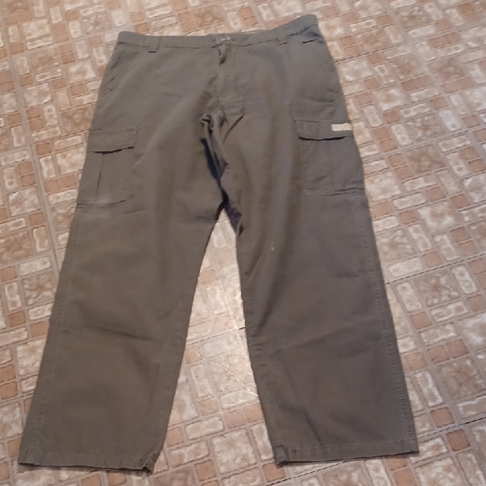 Wrangler Men's Khaki Cargo Pants 38x32